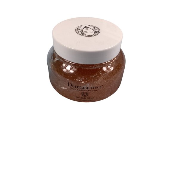 Dermalactives Soft Salt Glow Olive & Grapefruit Exfoliating Scrub 200g Elastin - Picture 2 of 6